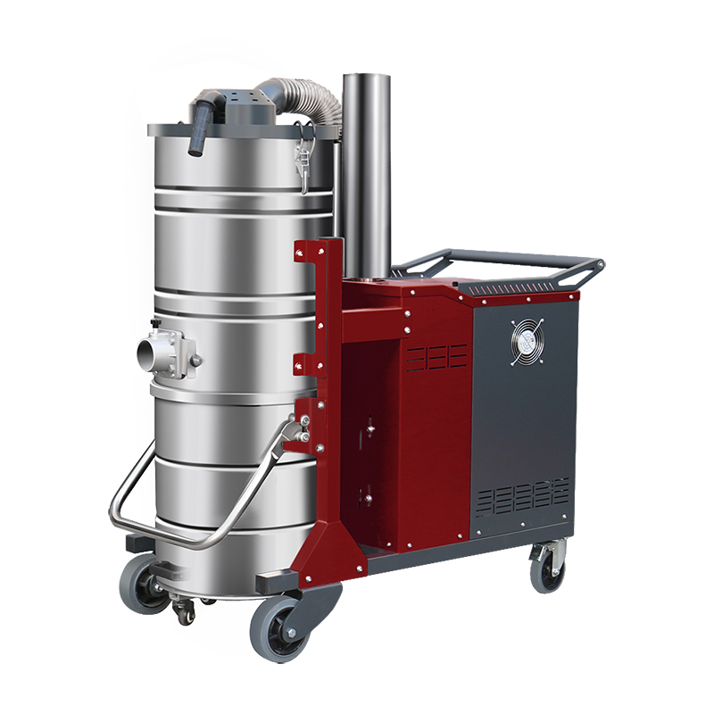 潍坊坦洁380V 双桶手动反吹工业吸尘器X8系列