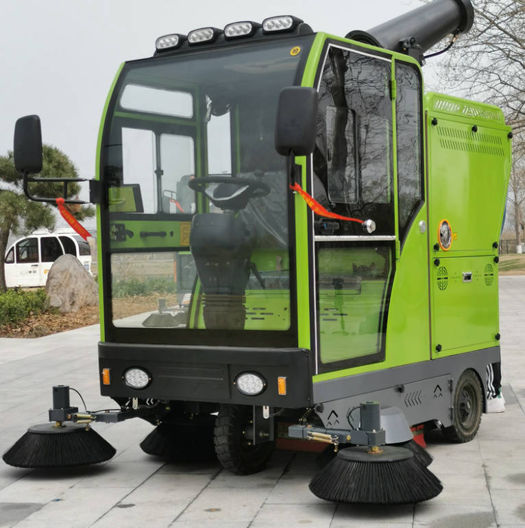 潍坊道路清洁广泛应用电动环卫清扫车